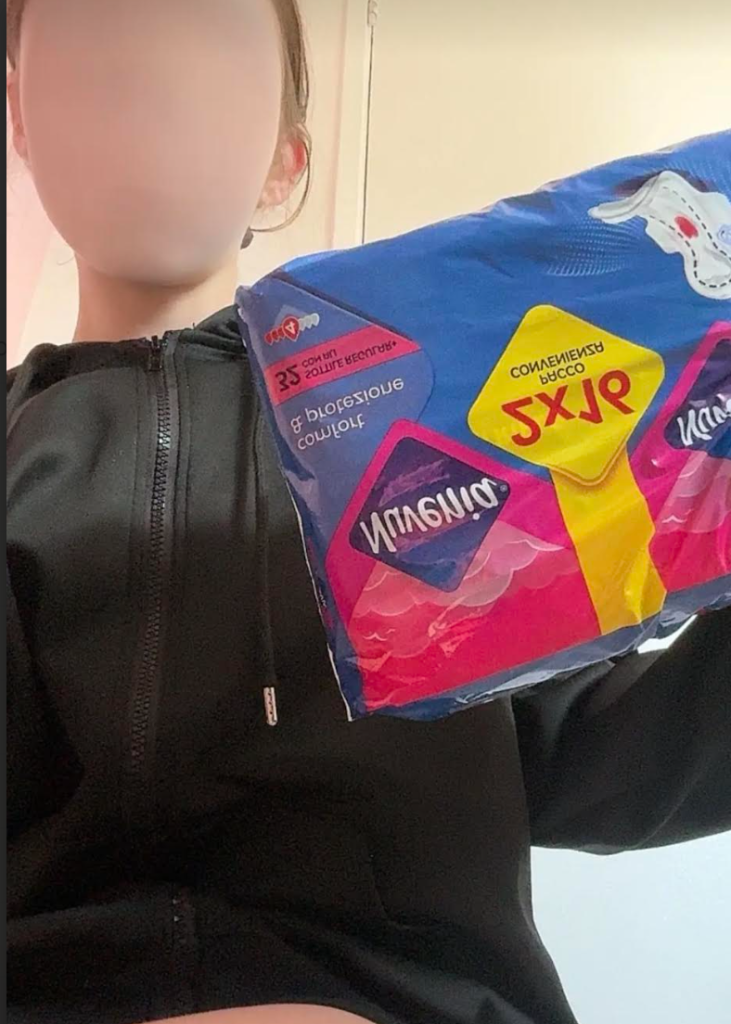 100 Pads & Period Underwear to a Girl in the UK