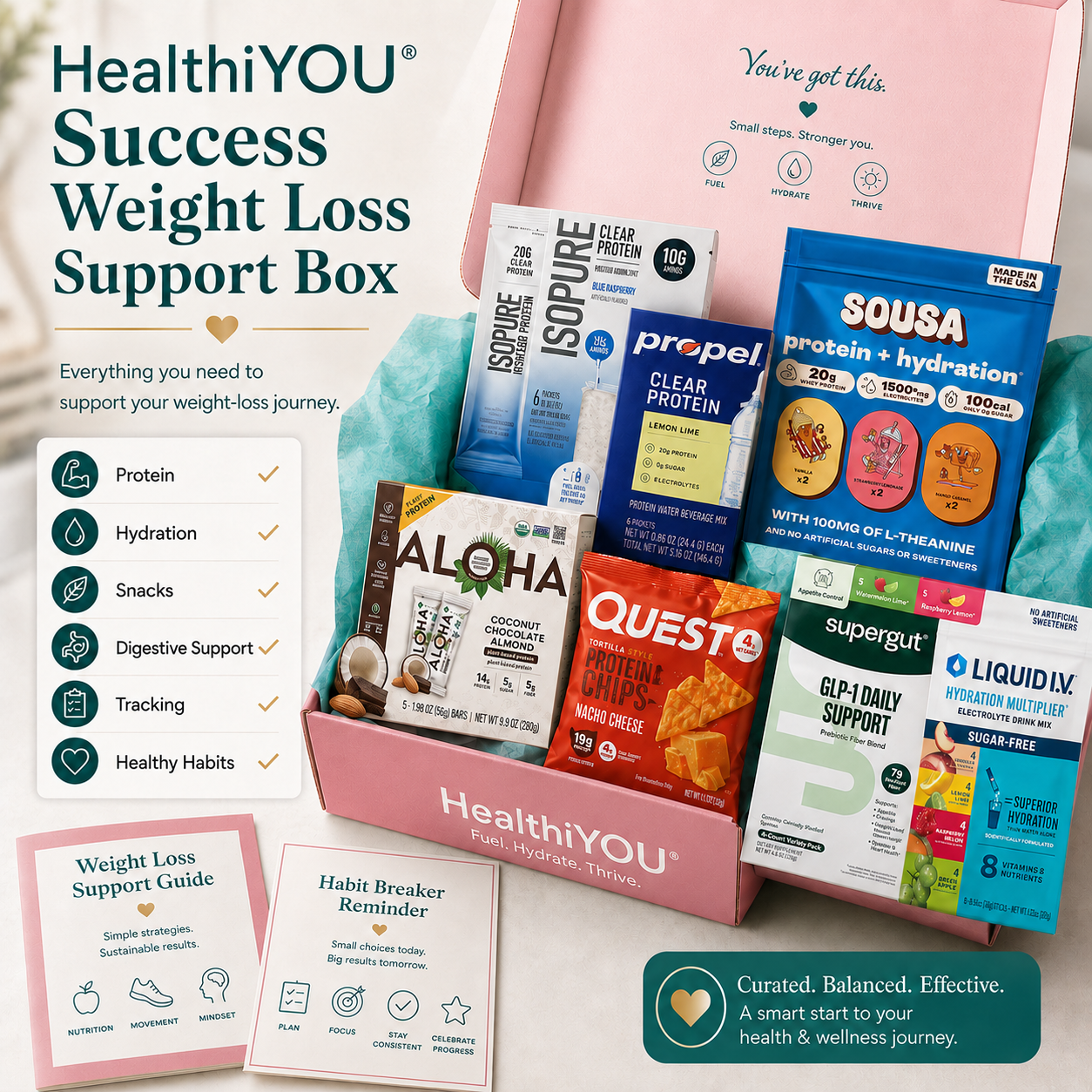 HealthiYOU® Success Weight Loss Support Box