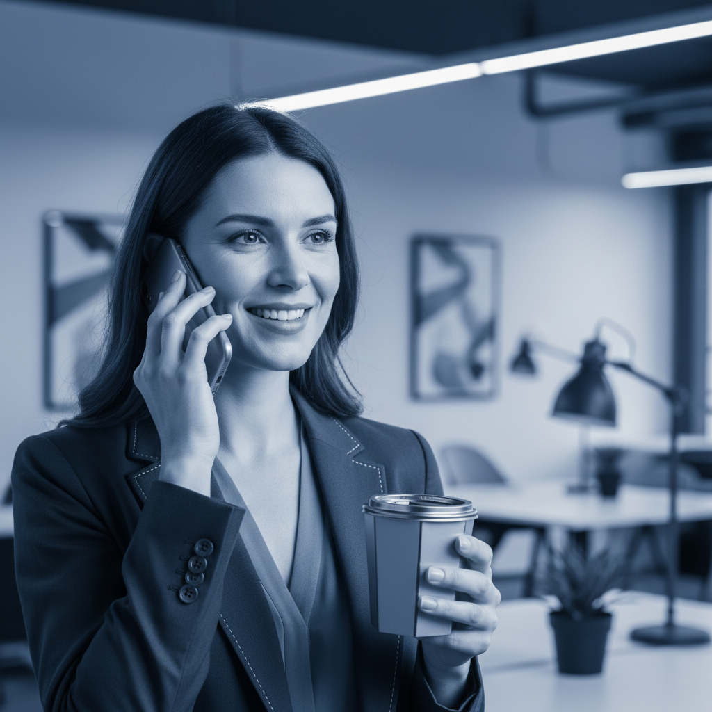 Entrepreneur working with their AI Employee inside The HQ