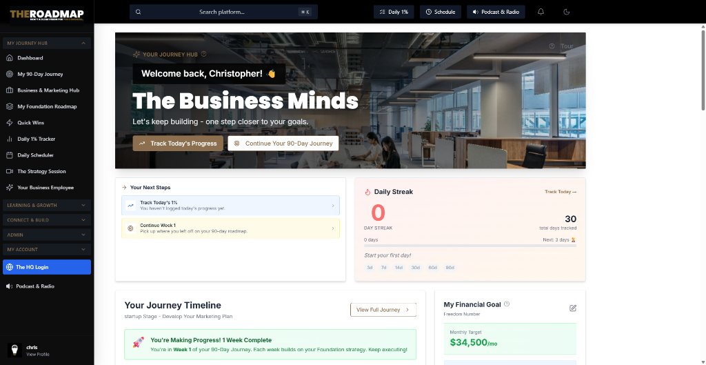 Your Dashboard