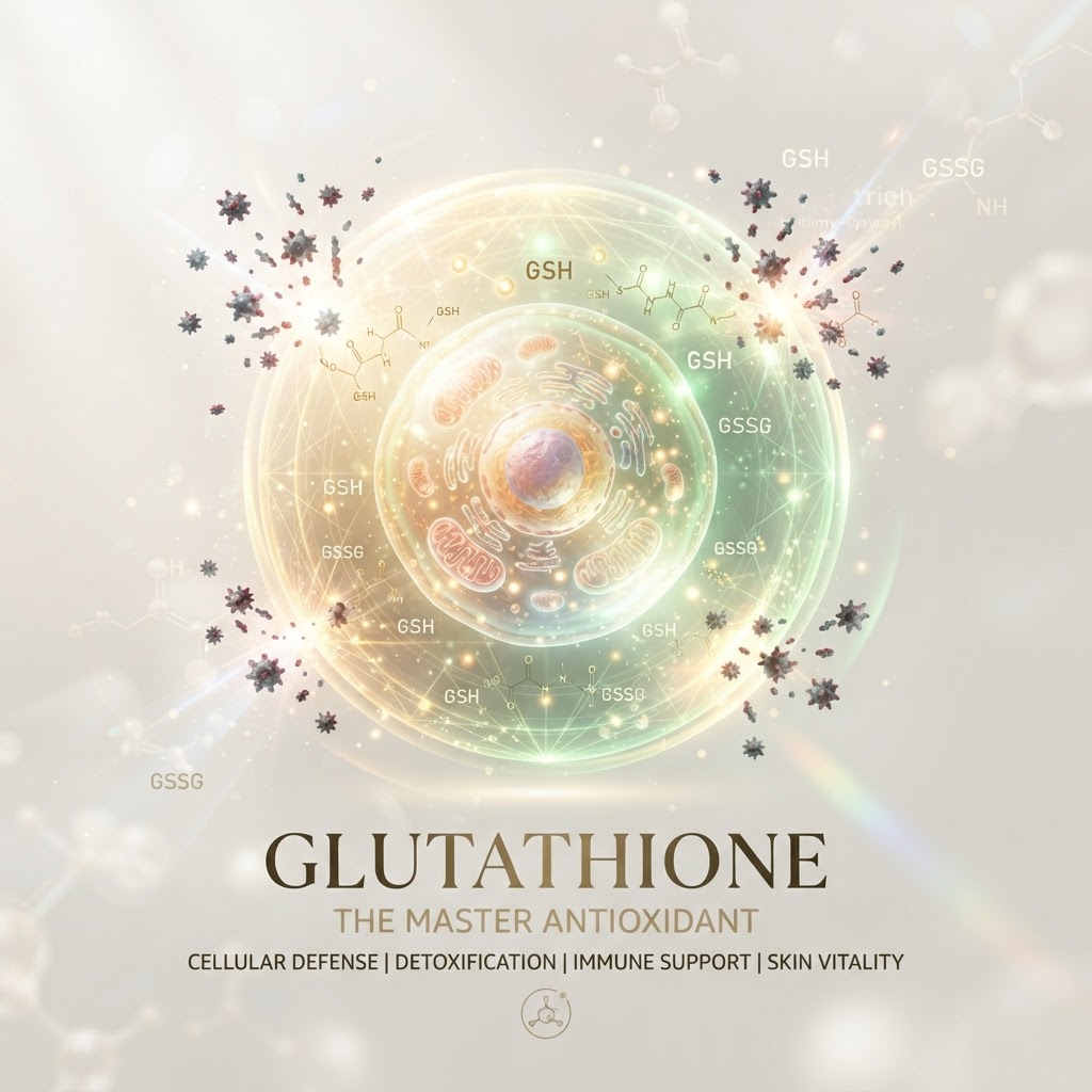 Glutathione antioxidant protection