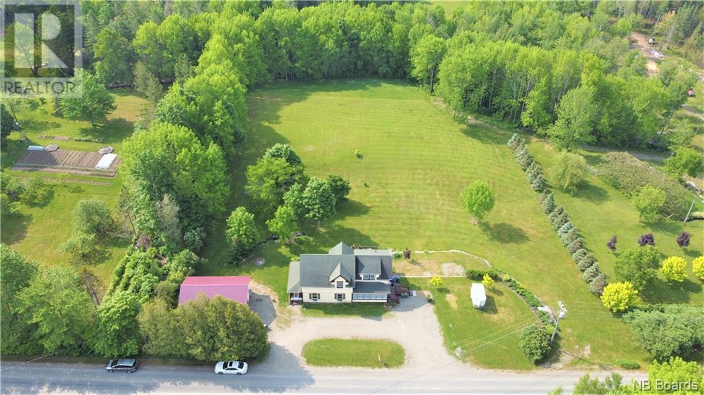 Aerial overview of property
