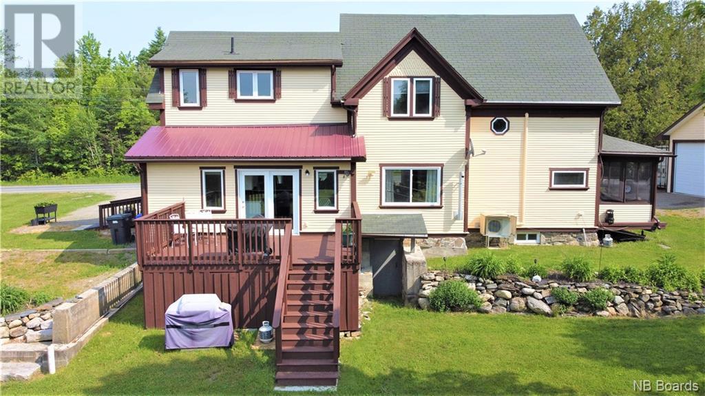 House rear exterior view