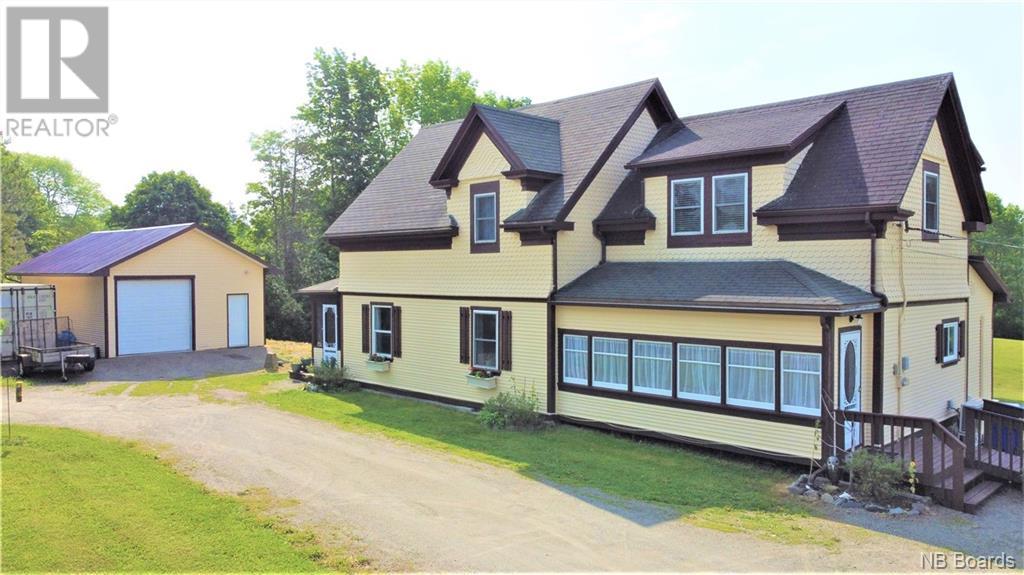Full front view of home