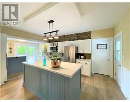 Kitchen island alternate view