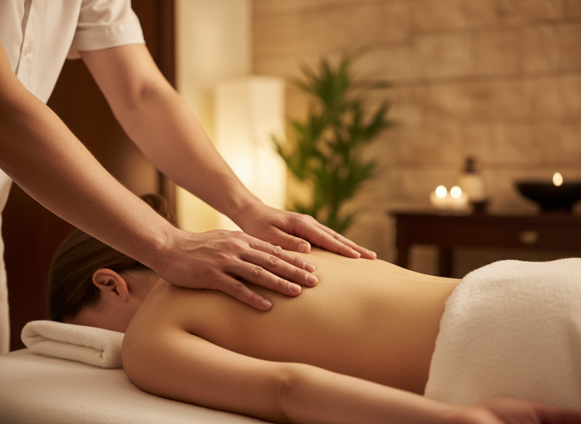 Shoulder and Back Protocol targeted therapy for neck and upper-back tension