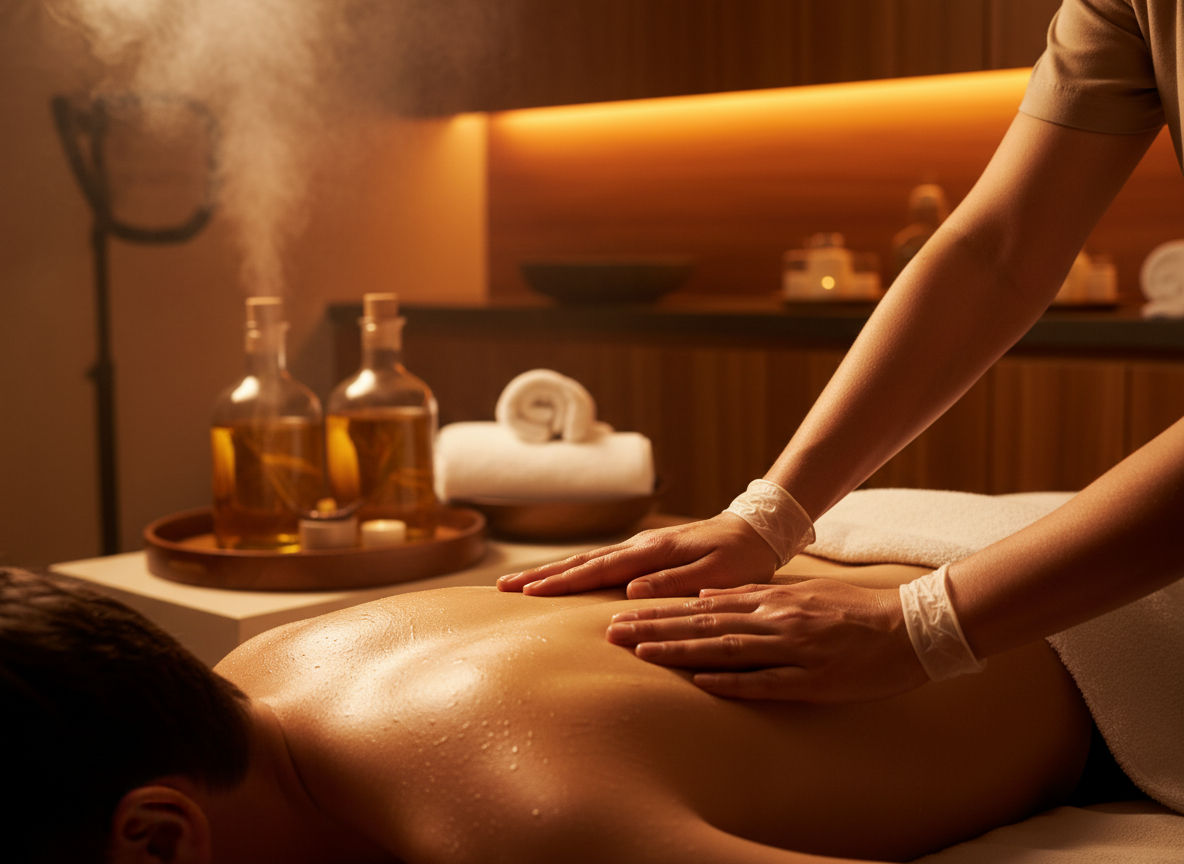 Deep Recovery Therapy massage for muscle tension and stiffness relief