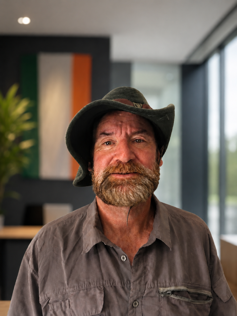 Kieran McCarthy, historian and tour guide
