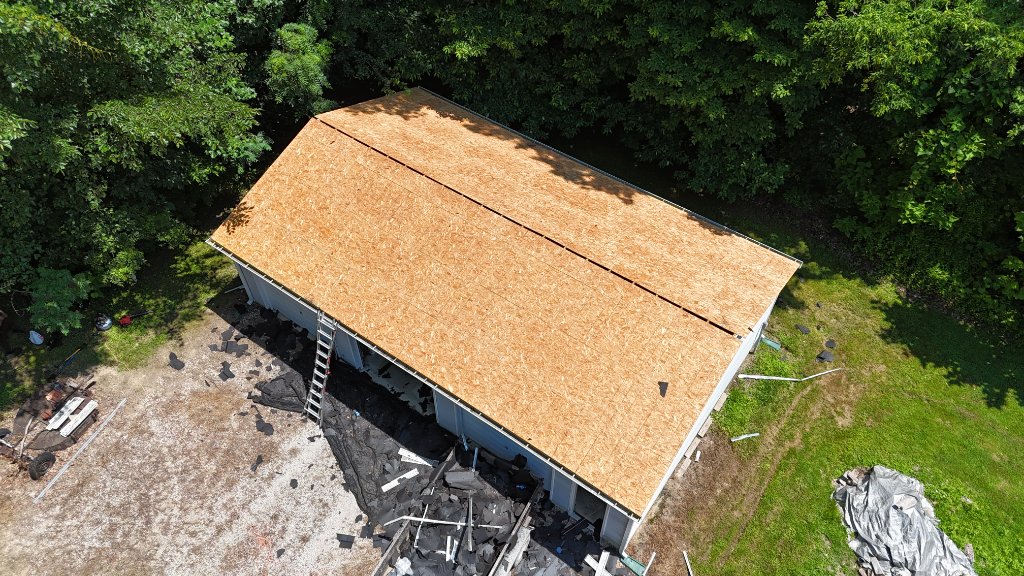 New Project — Tear-Off Begins