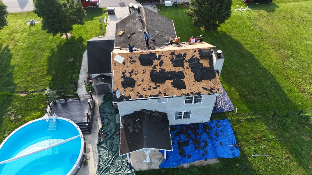 Tear-Off Wraps Up — Debris Cleared