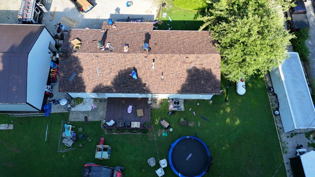 New Shingle Installation Begins