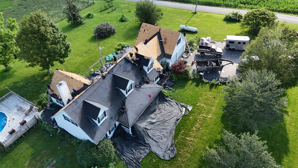 Deck Exposure — Rear Gables
