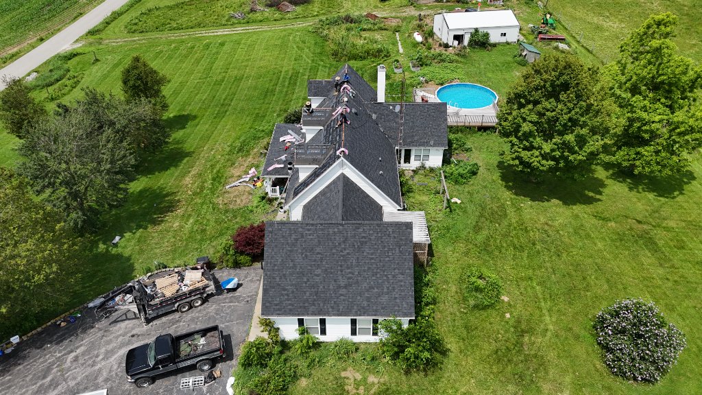 Underlayment Exposed — Gable Transition
