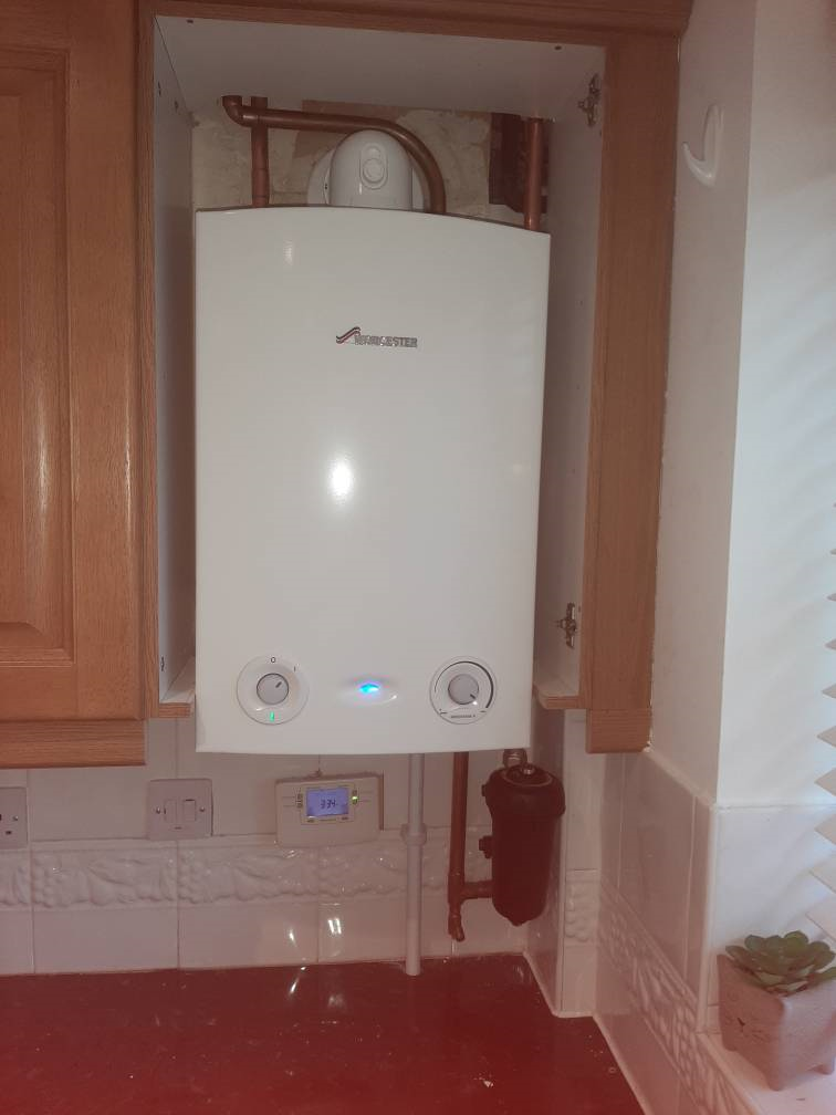 Boiler Repair — After — Heating project by Curtis and Carder