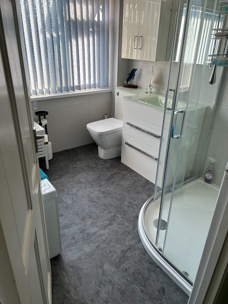 Bathroom project by Curtis and Carder