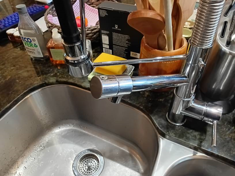 Kitchen Tap — Problem Diagnosis — Plumbing project by Curtis and Carder