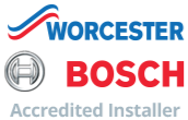 Worcester Bosch Accredited Installer logo