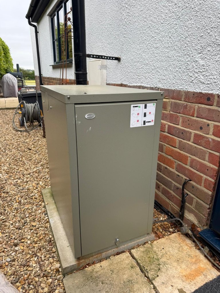 Oil Boiler Service project by Curtis and Carder
