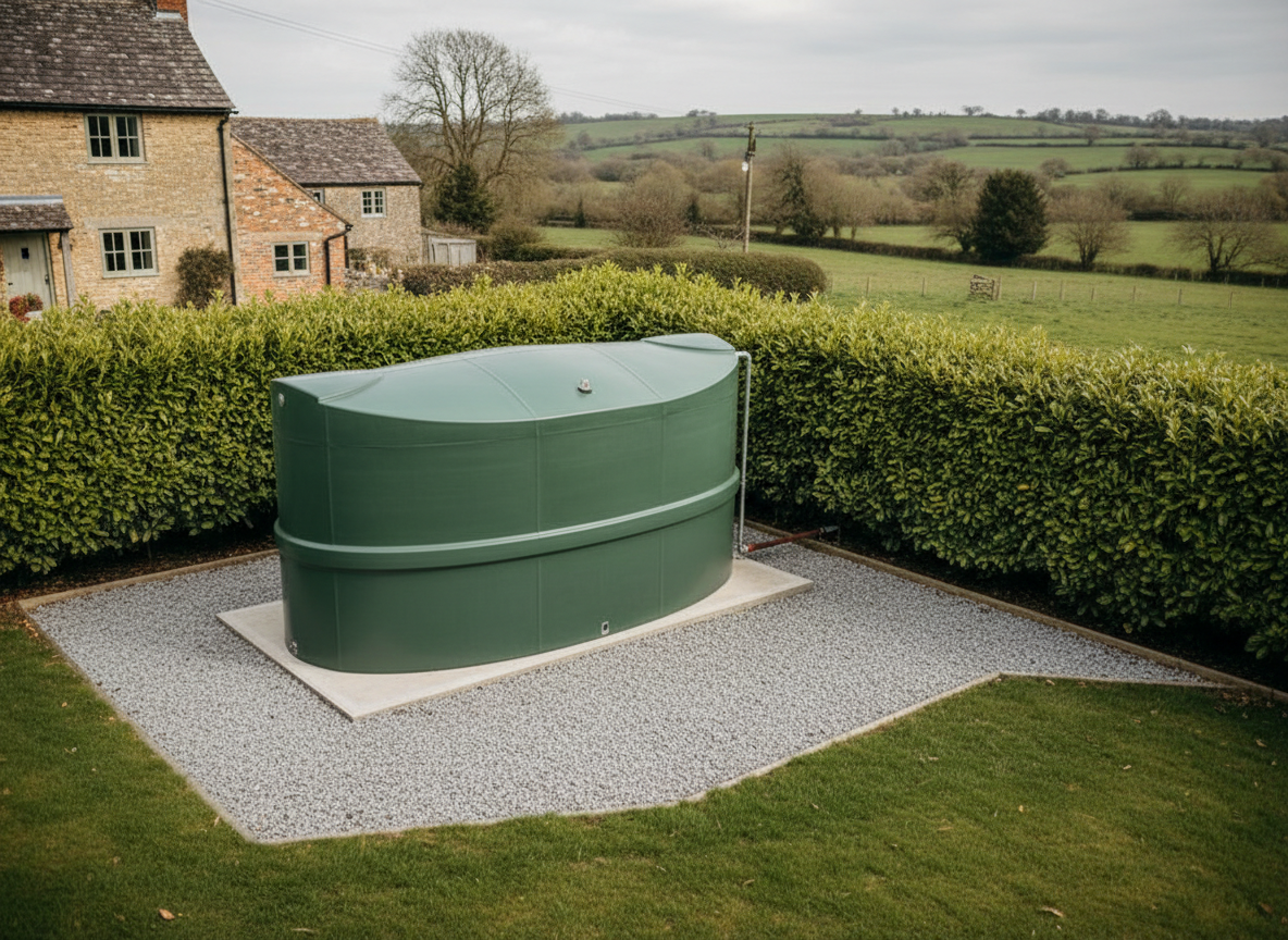 Oil Tank Installation — Oil Tanks project by Curtis and Carder