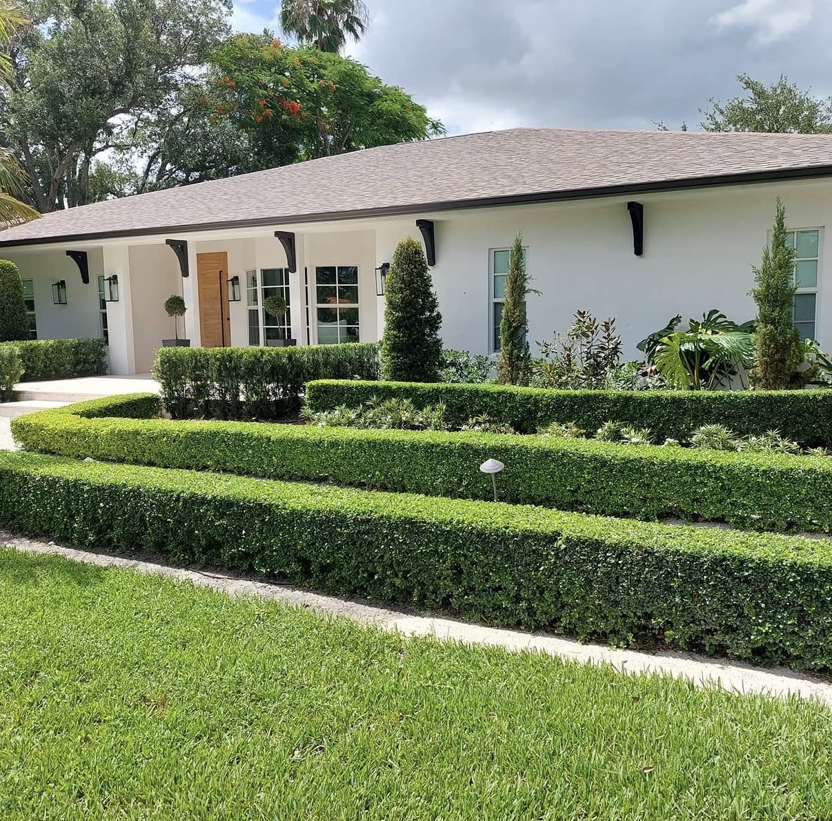 Formal Hedge Landscaping