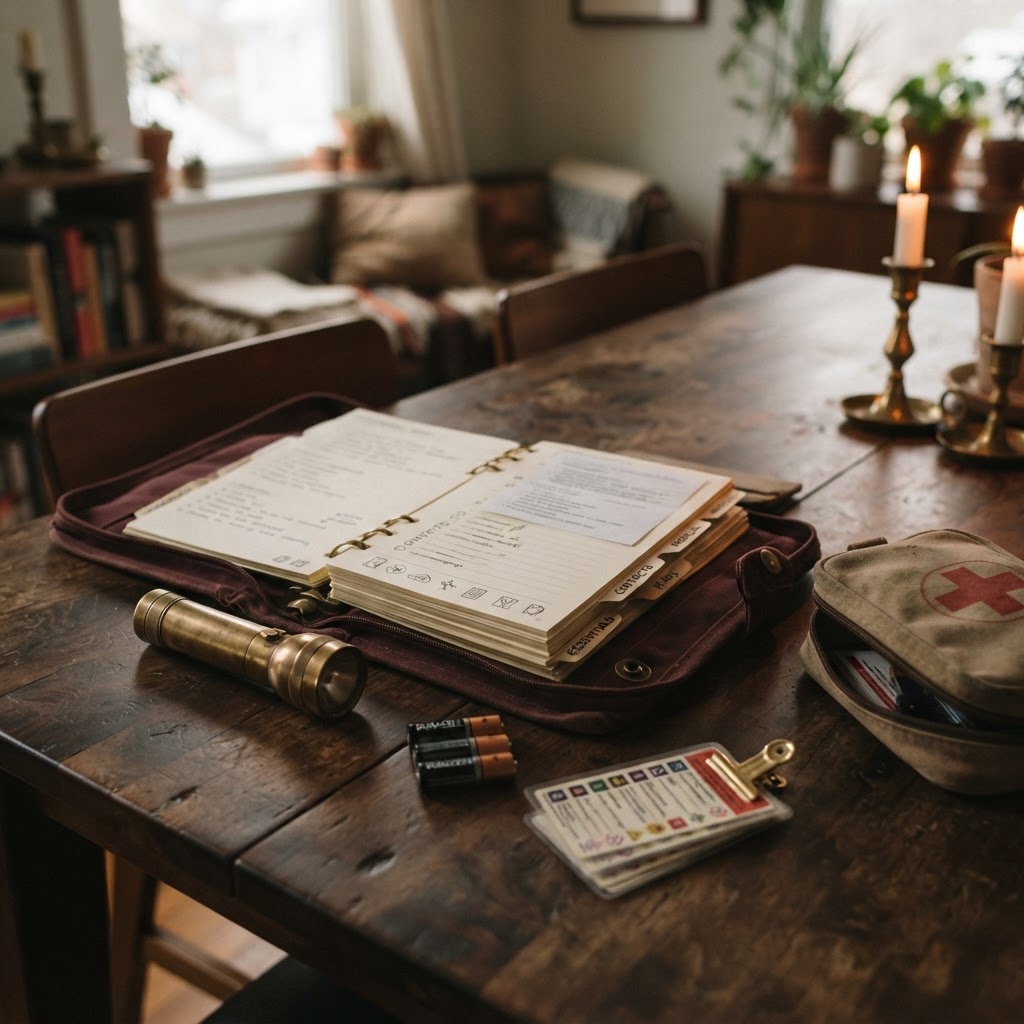 Creating a Household Emergency Binder