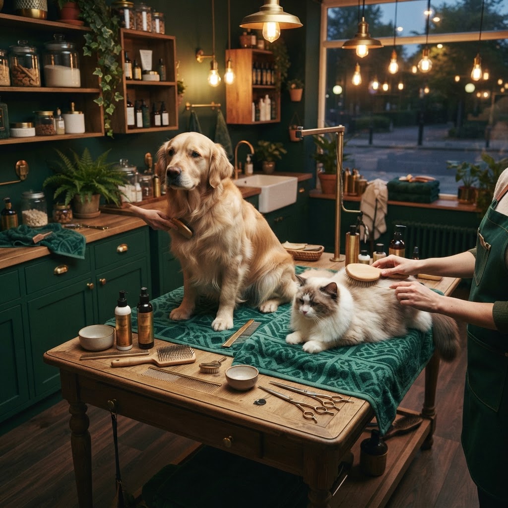 Pet Grooming Routine