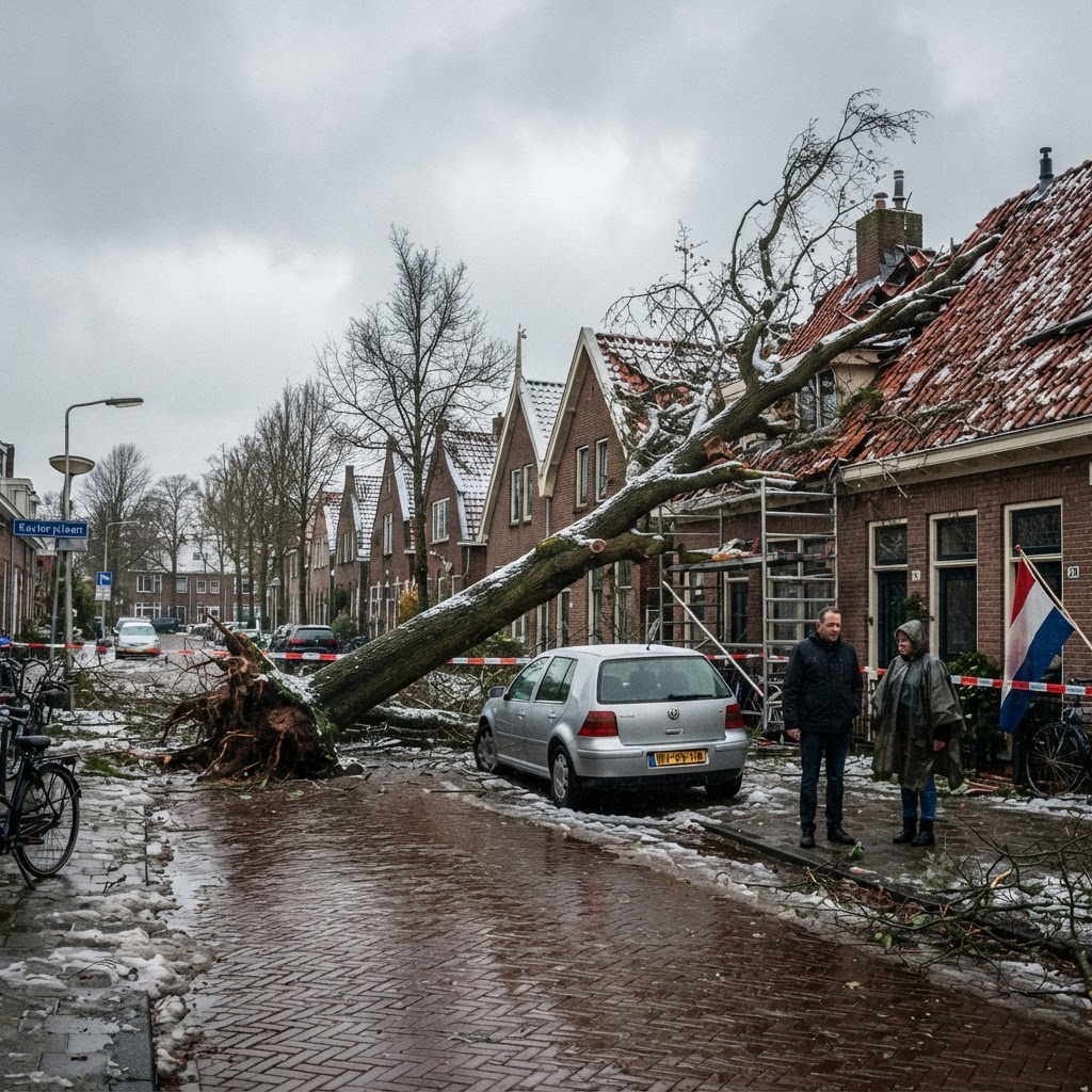Nooit eerder zoveel stormschademeldingen