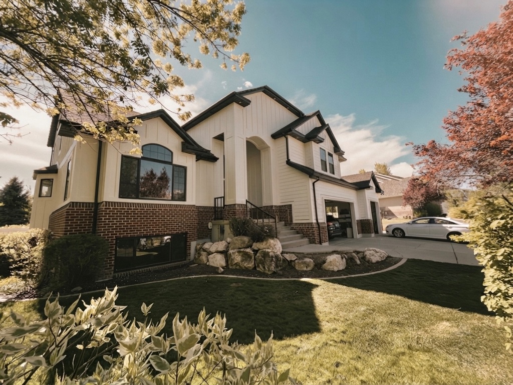 Brick & Board · Mountain Farmhouse