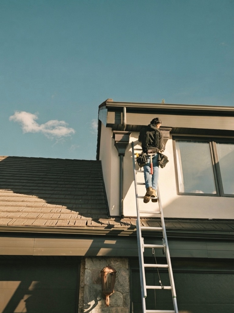 Rain Gutters by Gray Husky