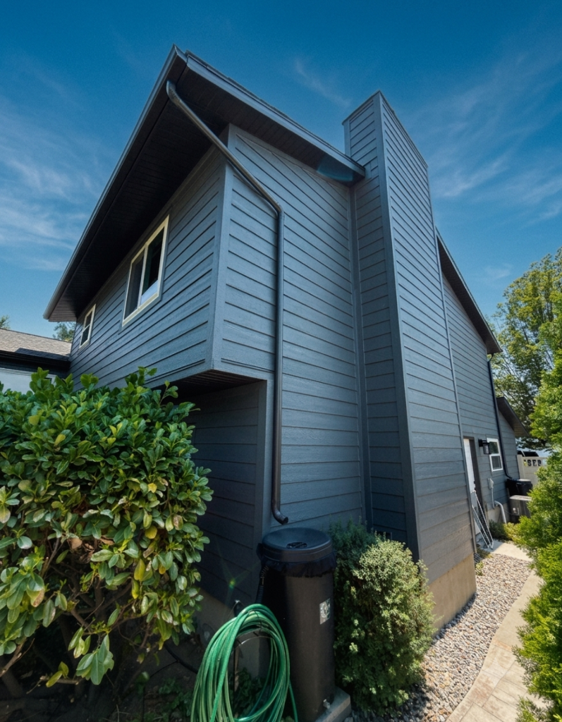 Charcoal Siding Project