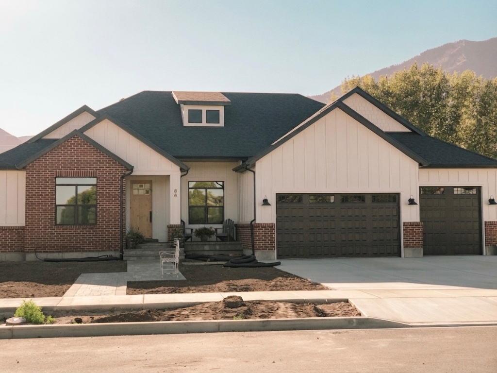 Exterior project in progress
