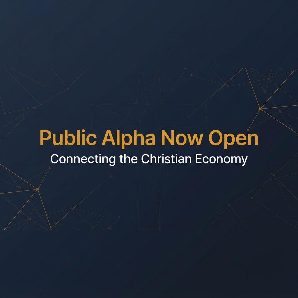 Elentren Opens Public Alpha for AI-Powered Network Built to Connect the Christian Economy — Elentren public alpha launch hero