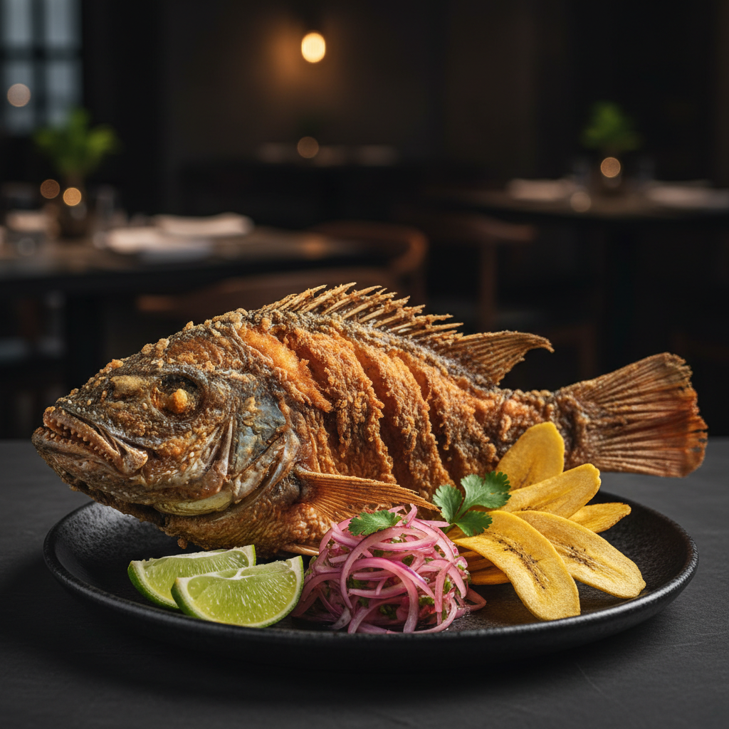 Pescado Frito Entero