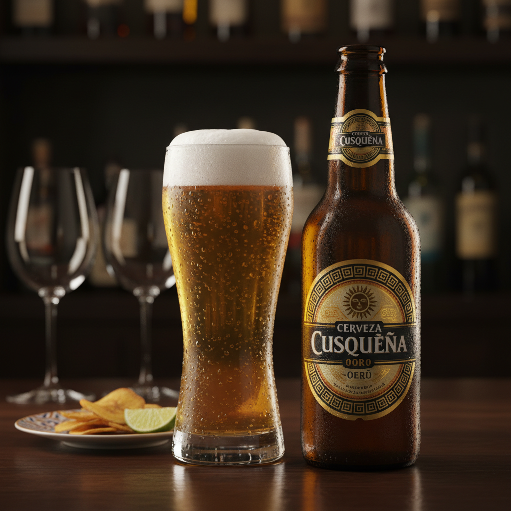 Cerveza Cusqueña 33 CL (Perú)