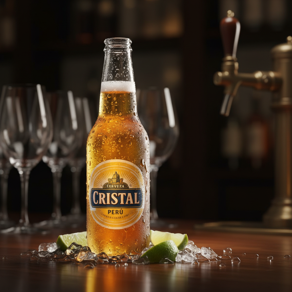 Cerveza Cristal 33 CL (Perú)