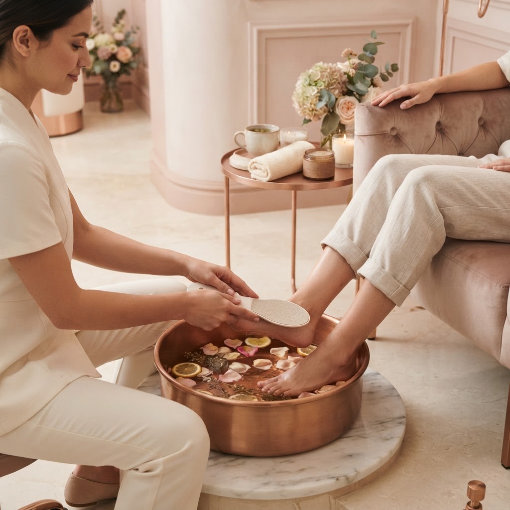 How to Prevent Dry Heels: A Pedicure-Centered Foot Care Routine