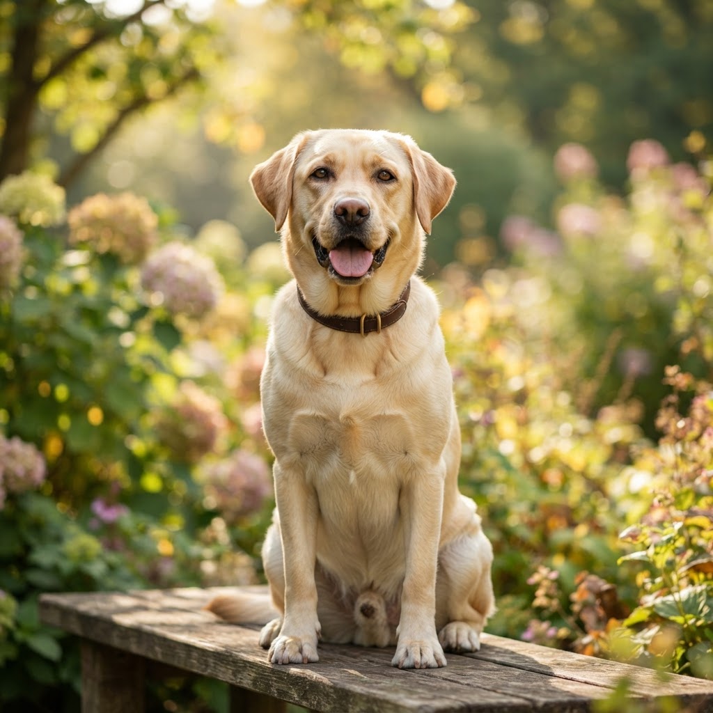 Labrador Retriever trivia game cover art