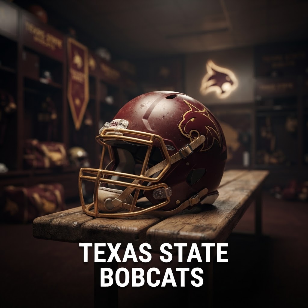 Texas State Bobcats trivia game cover art