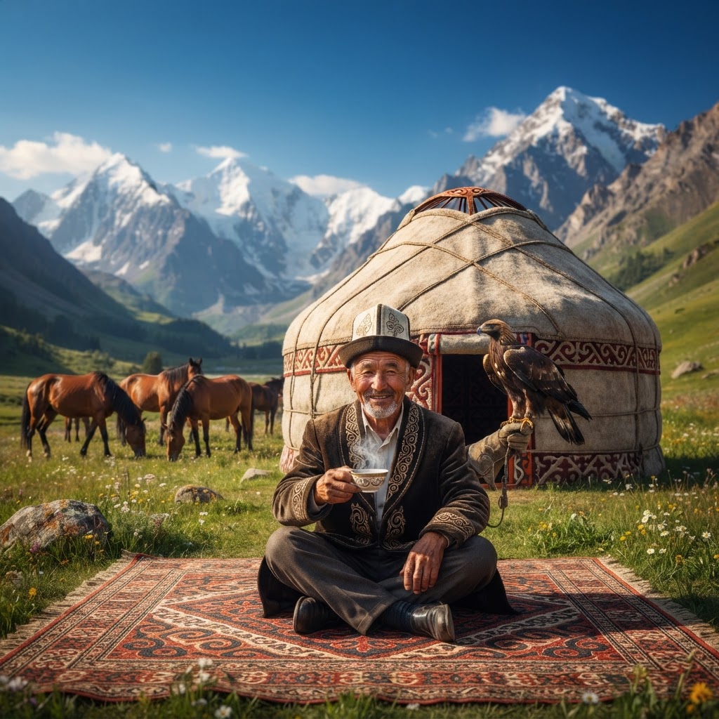 Kyrgyzstan trivia game cover art