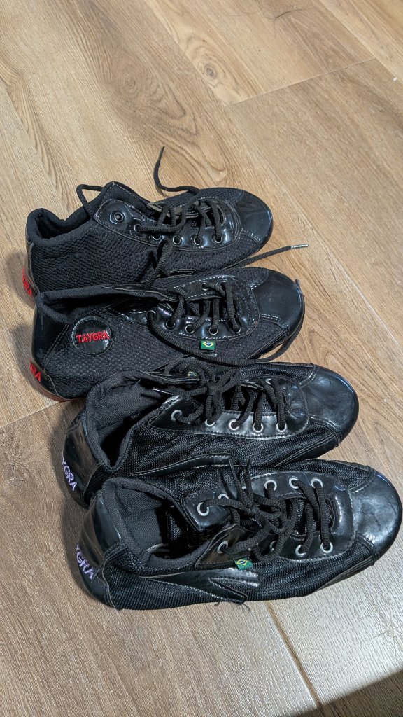 Taygra — Black High-Top — view 1