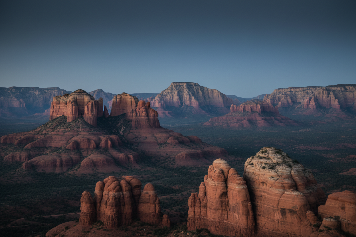 Retreat setting among the red rocks of Sedona, Arizona