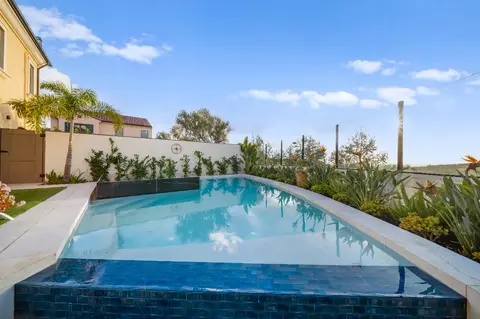 Modern Geometric Pool in Irvine, CA — Coastline Pools project photo 4