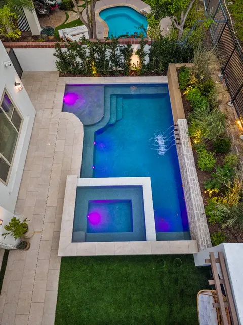 Custom Pool & Spa in Tustin, CA — Coastline Pools project photo 2