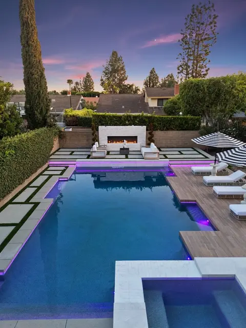 Luxury Estate Pool in Villa Park, CA — Coastline Pools project photo 2