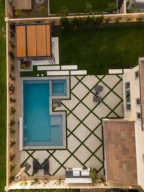 Luxury Estate Pool in Huntington Beach, CA — Coastline Pools project photo 1