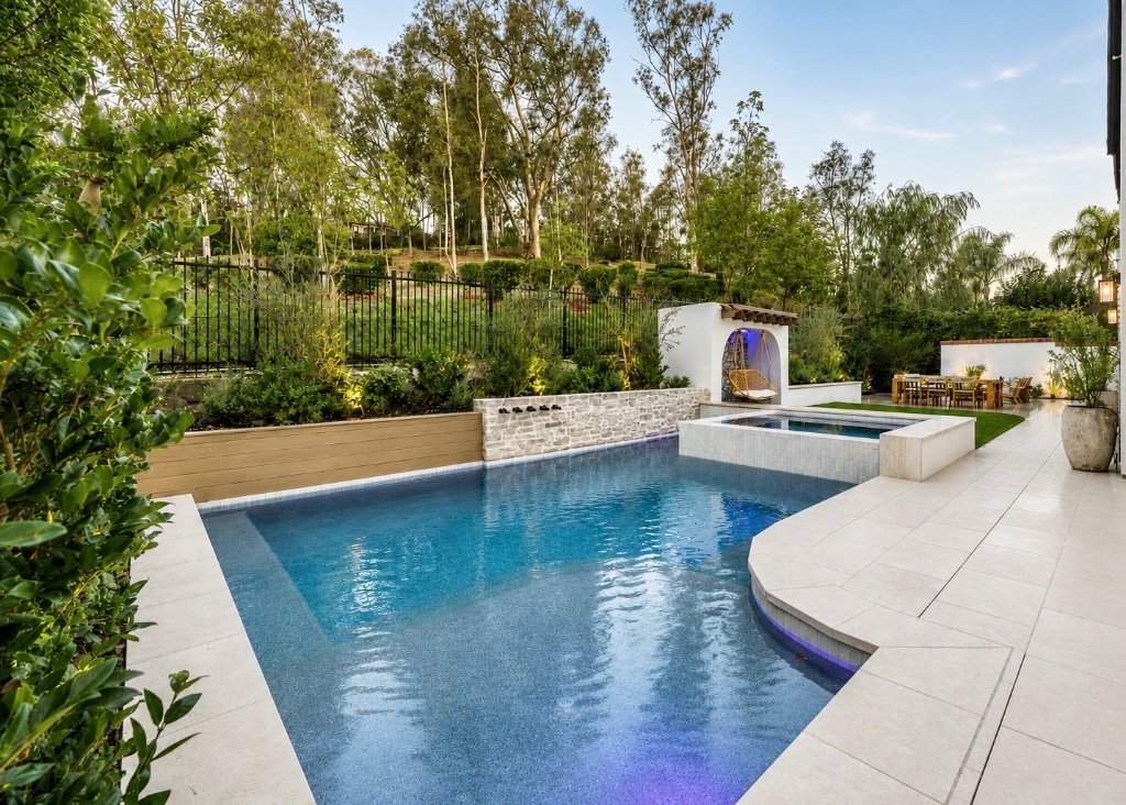 Tustin — Coastline Pools custom pool project in Tustin, CA