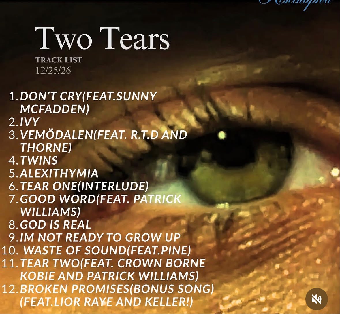 Two Tears — album art