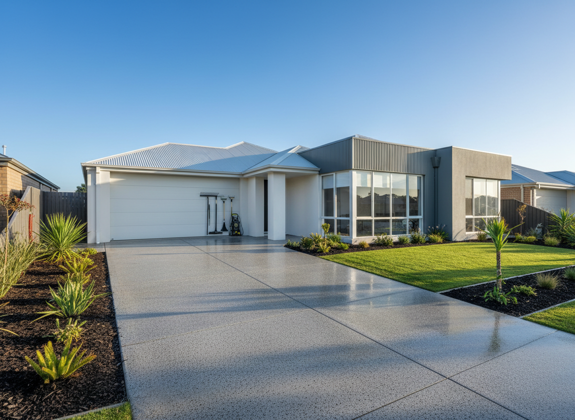 Pressure washing result Yanchep WA