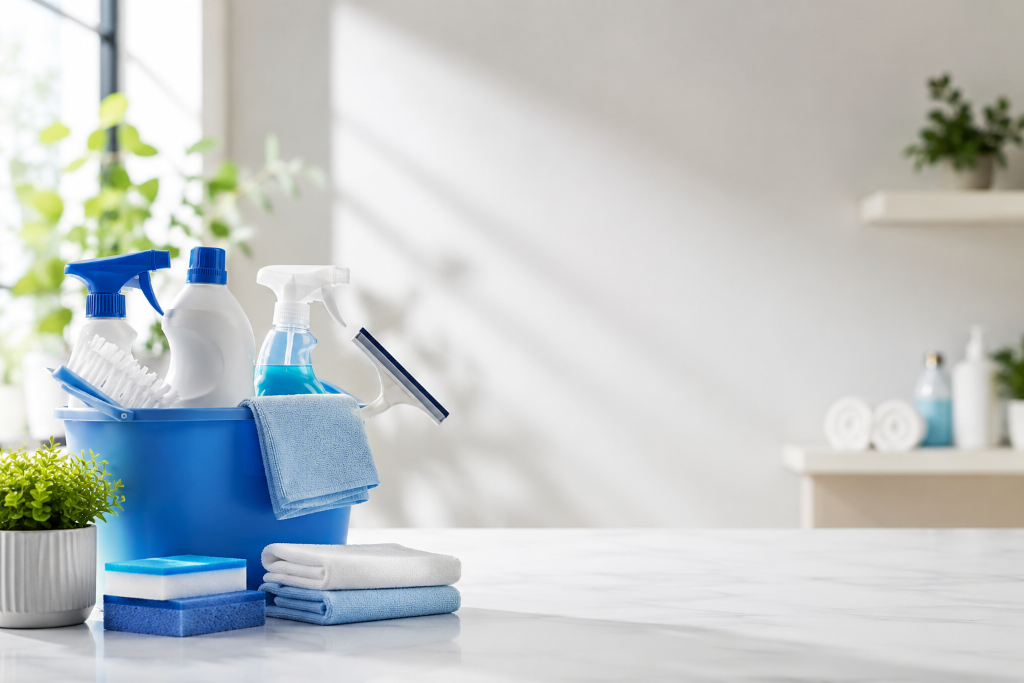 Professional cleaning service - sparkling clean home
