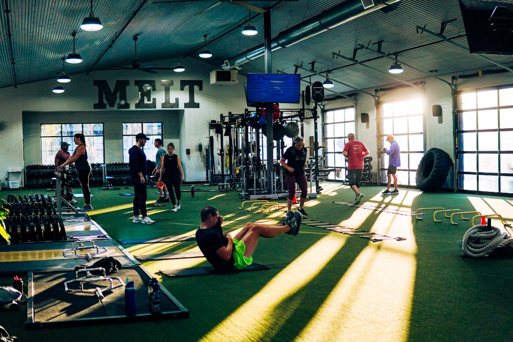 MELT group fitness class at Maximum Performance & Fitness West Fargo North Dakota